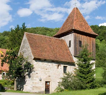 Allerheiligen-Kapelle im Ortsteil Unterscheffach