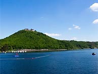 Edersee mit Schloss Waldeck