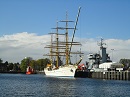 Gorch Fock im Heimathafen