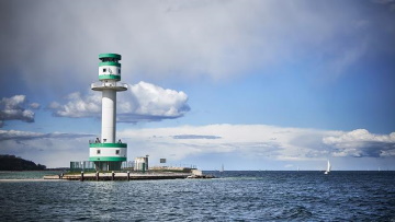 Leuchtturm Friedrichsort am Falkensteiner Ufer