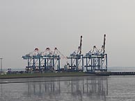 Containerbrücken Bremerhaven
