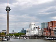 Dsseldorf mit Fernsehturm