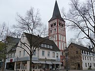 Siegburg mit Pfarrkirche St. Sevatius