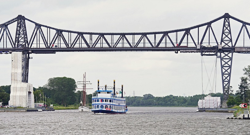 Nord-Ostsee-Kanal bei Rendsburg