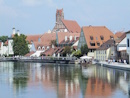 Isarpromenade in Landshut