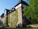 Lauterbacher Burg - In der Burg befindet sich heute die Verwaltung der Freiherren Riedesel zu Eisenbach und das riedeselsche Archiv.