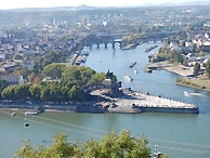 Deutsches Eck in Koblenz
