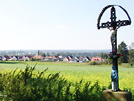 Wegkreuz in der Nhe von Weiden in der Oberpfalz