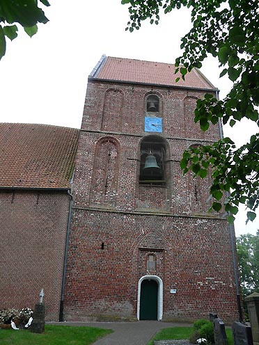 Kirchturm in Suurhusen