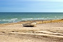 Fischerboot an der Ostsee