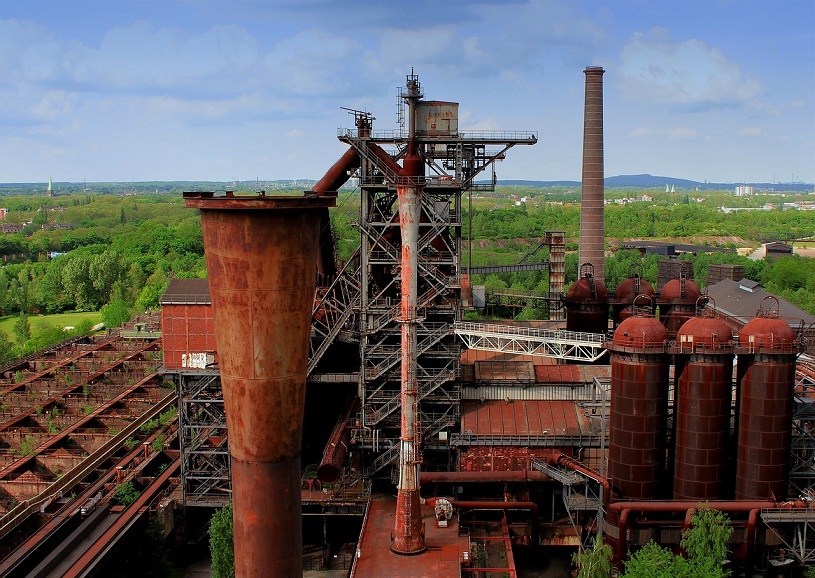 Hochofen in Duisburg