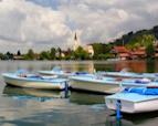 Boote auf dem Schliersee Boote auf dem Schliersee
