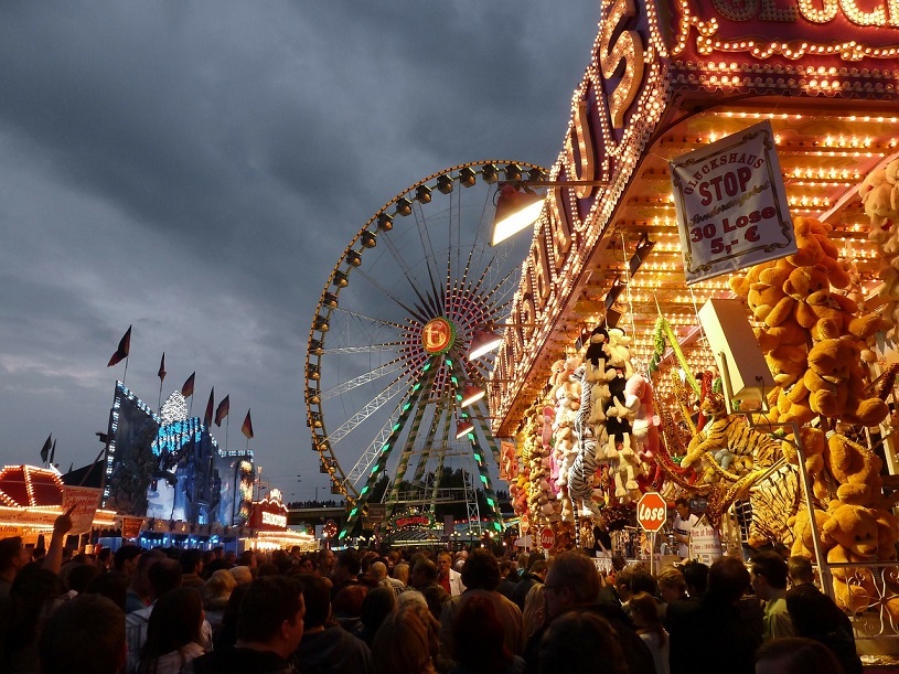 Festplatz in Dsseldorf