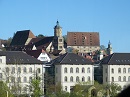 Blick auf die Evangelische Stadtpfarrkirche St. Michael