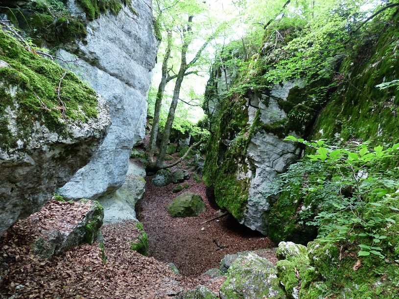 Felsschlucht