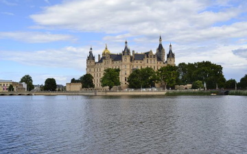 Schweriner See und Schloss