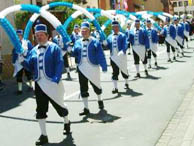 Schfflertanzgruppe in Stadtprozelten