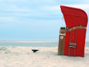 Strandkorb auf Borkum