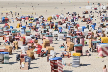 Strand auf Borkum