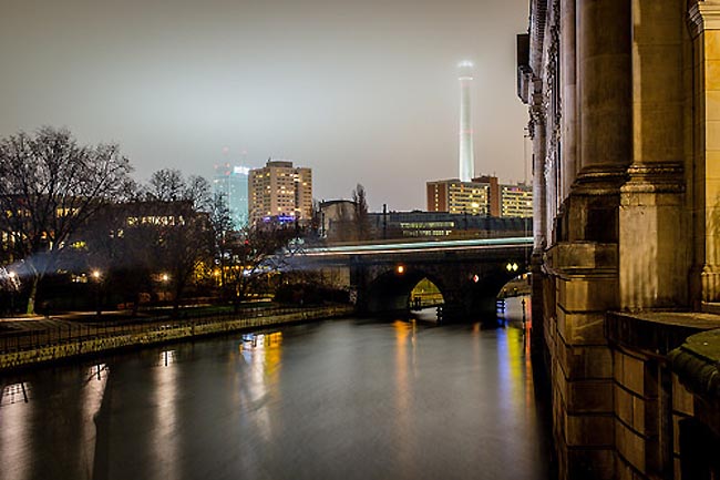 Berlin Winter Night