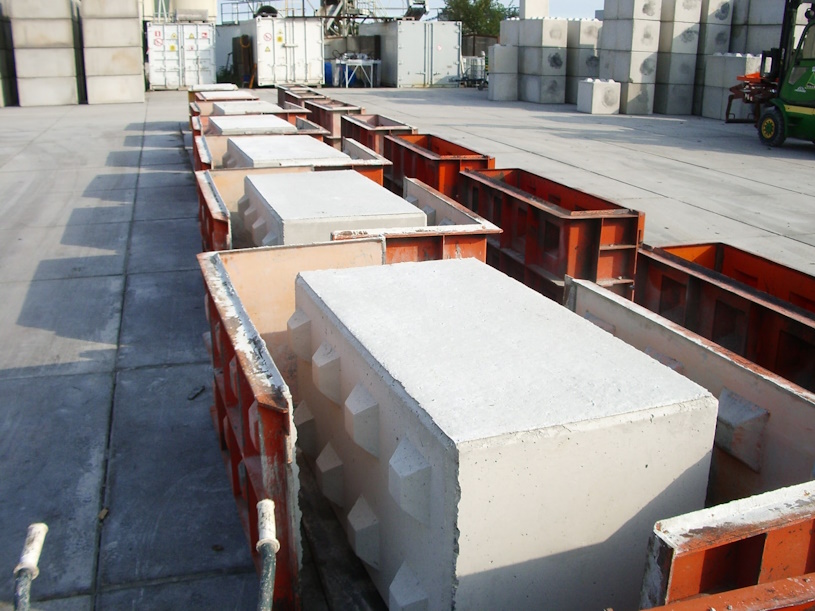 Beton-Legosteine