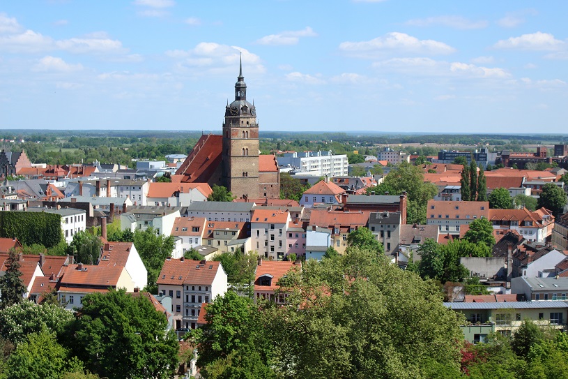 Stadtansicht Brandenburg an der Havel mit Katharinenkirche