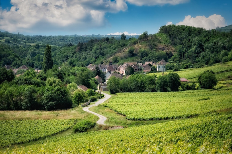 Dorf in Burgund