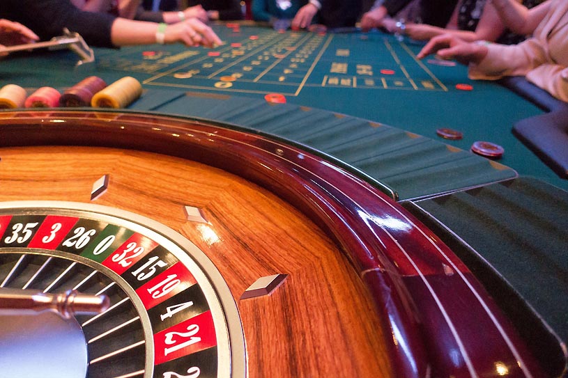 Spiel am Roulette