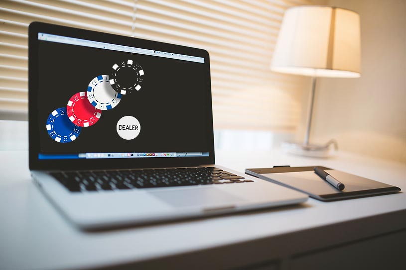 Spielen am Computer
