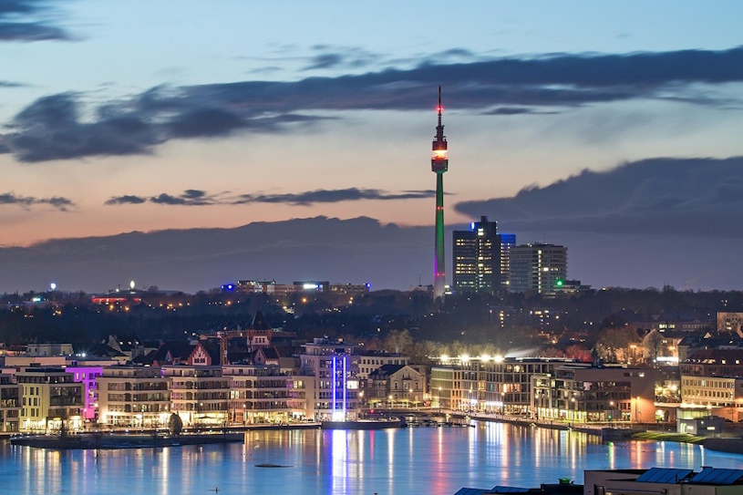 Dortmund bei Nacht