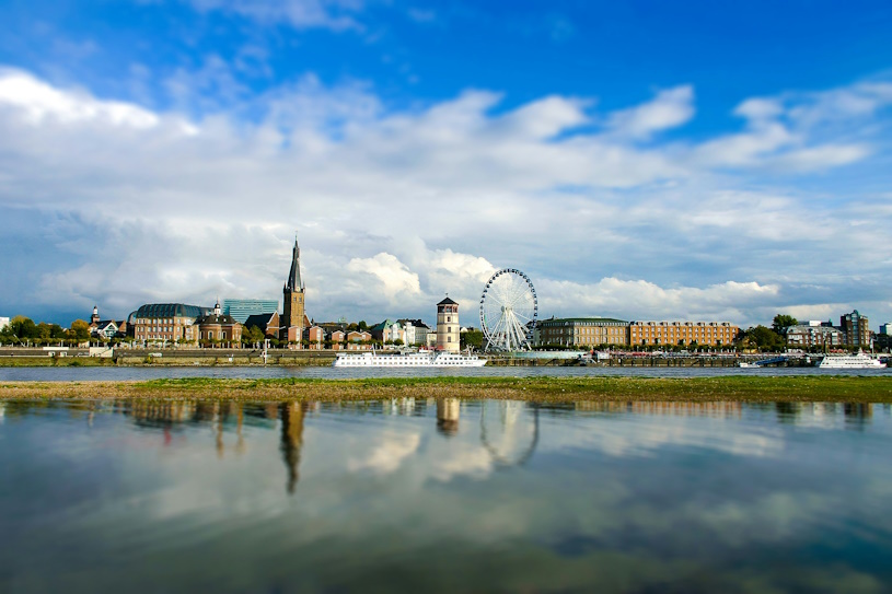 Düsseldorf am Rhein