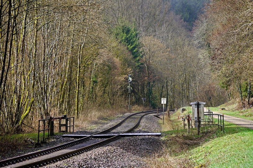 Eisenbahnstrecke im Kylltal