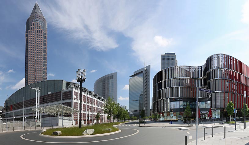 Messegelnde in Frankfurt