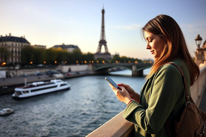In Paris an der Seine
