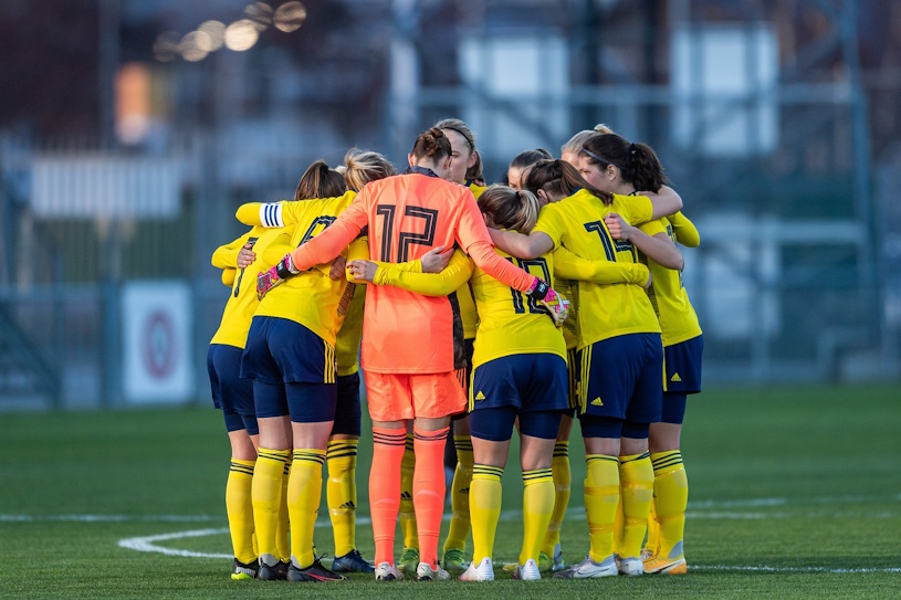 Fußball Teambesprechung