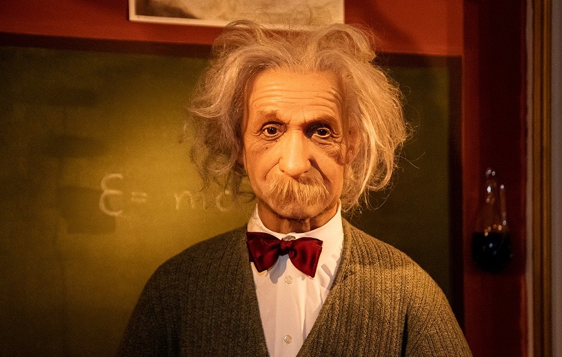 Wachsfigur von Albert Einstein