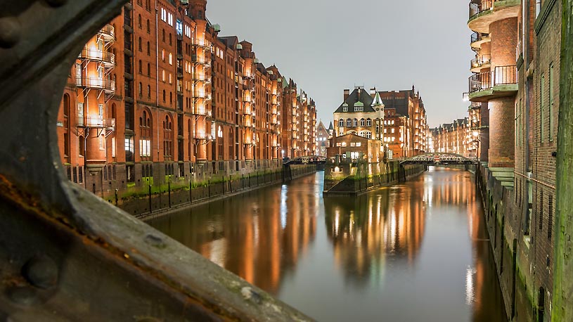 Speicherstadt in Hamburg