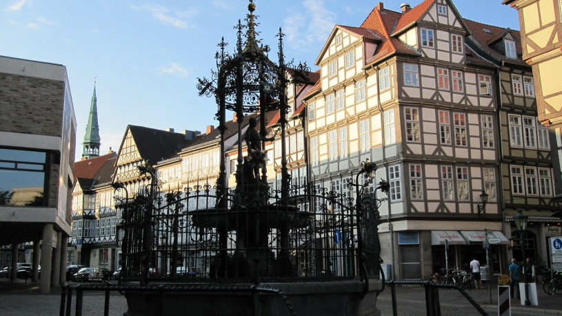 Holzmarktbrunnen in der Altstadt