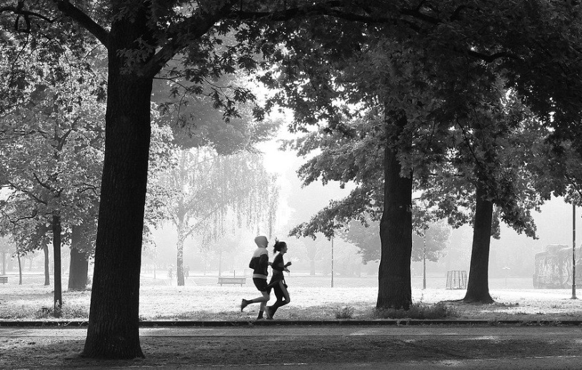 Jogger im Park