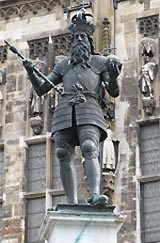 Denkmal Karls des Groen in Aachen
