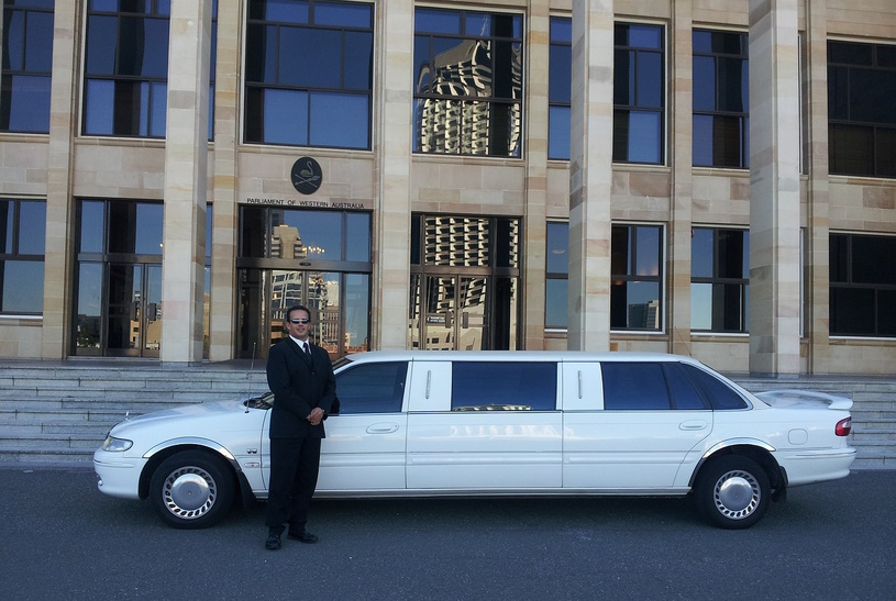 Limousine mit Chauffeur