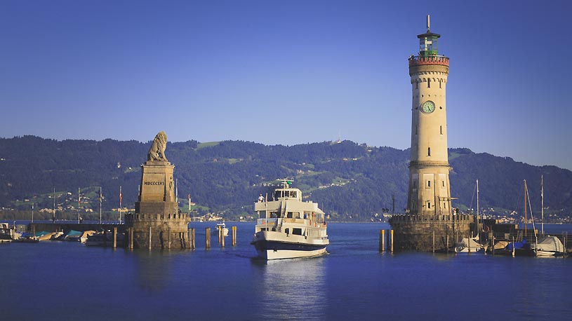 Hafeneinfahrt von Lindau