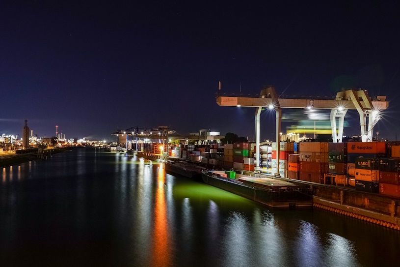 Hafen in Ludwigshafen
