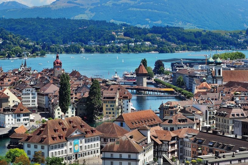 Blick auf Luzern