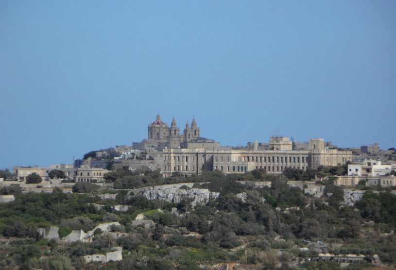 Blick auf Mdina