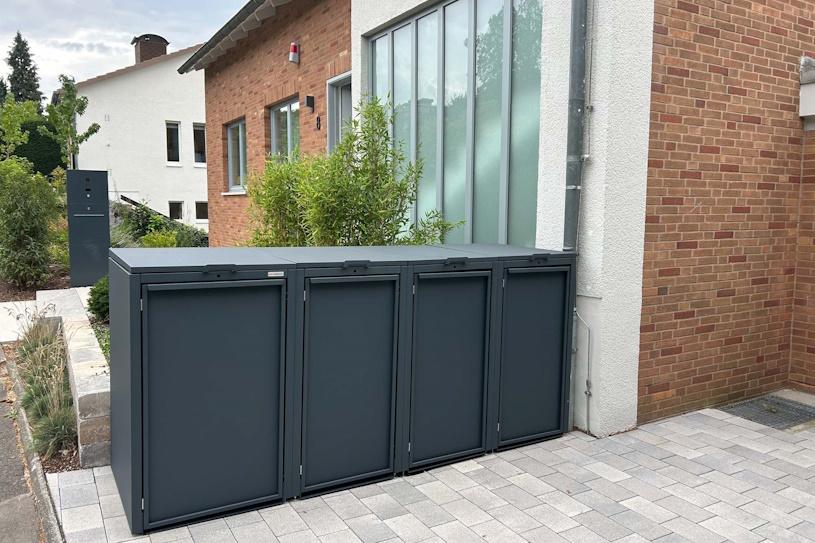 4er-Mülltonnenbox 4er-Mülltonnenbox