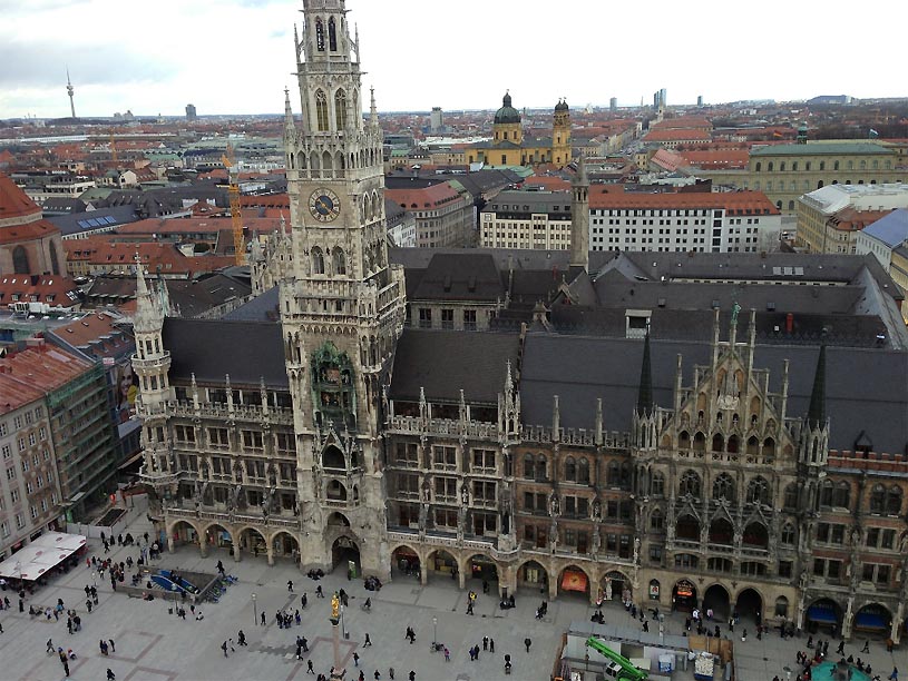 Mnchen - Rathaus am Marienplatz