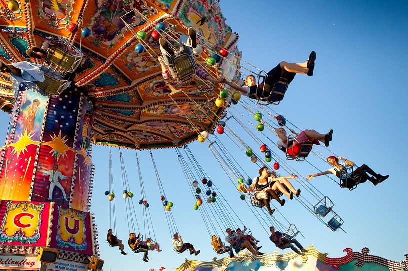 Kettenkarusell auf dem Oktoberfest