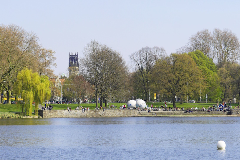 Aasee in Münster