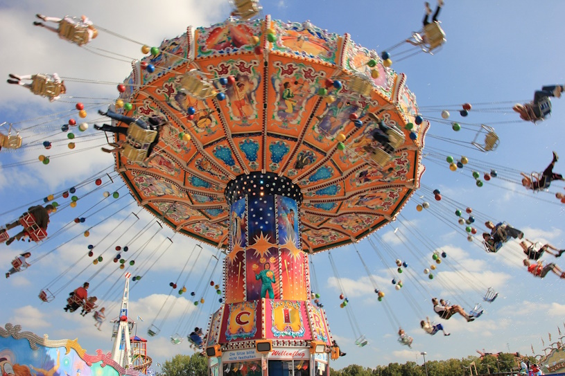 Kettenkarusell auf dem Oktoberfest